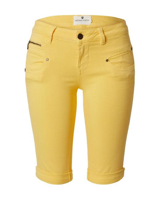Freeman T.porter Yellow Shorts 'belixa new magic color'