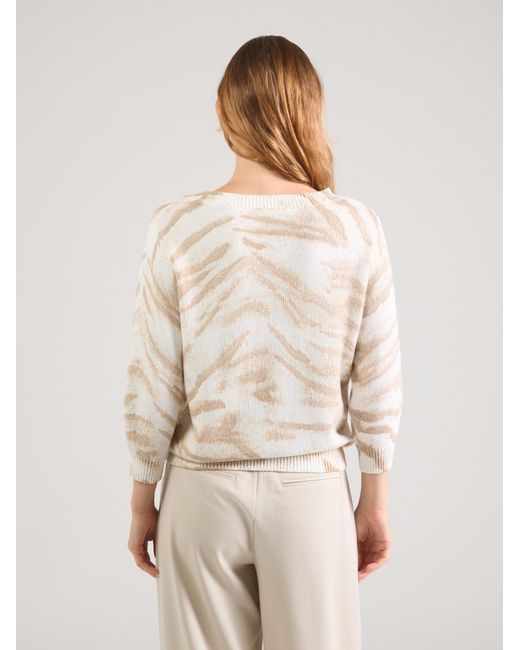 Monari White Pullover