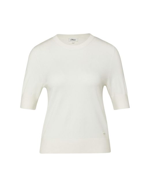 S.oliver White Pullover