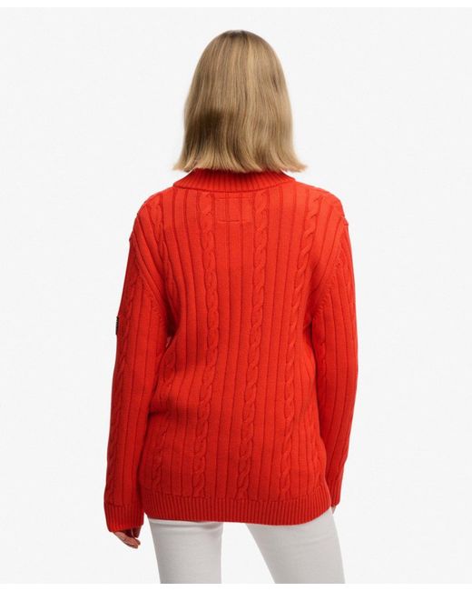 Superdry & Co Red Pullover