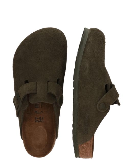 Birkenstock Brown Clogs Boston