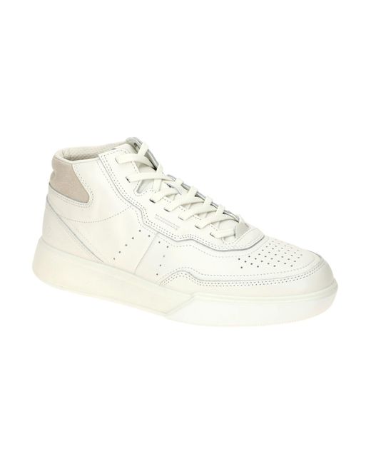 Ecco Schnürschuh in White für Herren