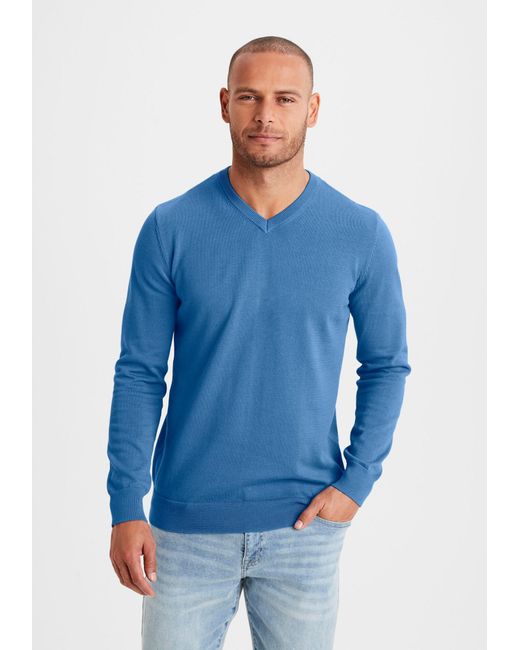 H.i.s. Pullover in Blue für Herren