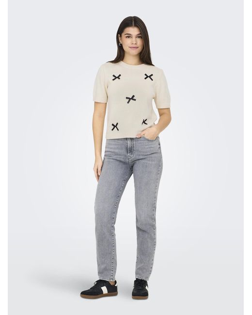 Jdy Natural Pullover Bow