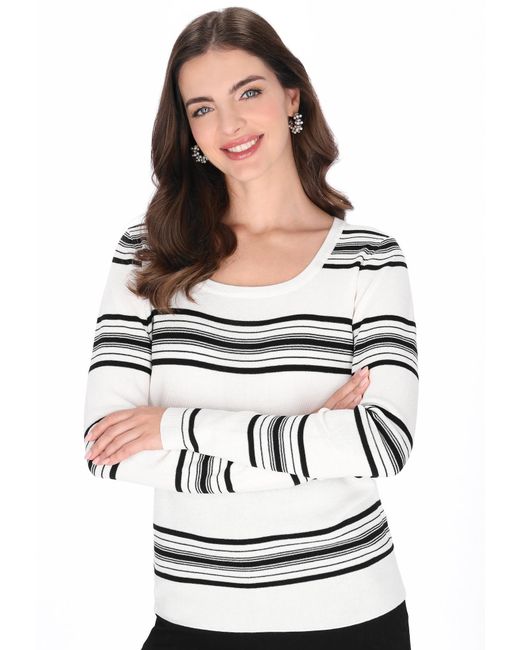 usha BLACK LABEL White Pullover