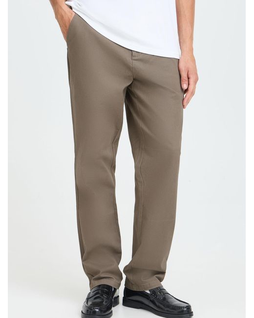 Solid Chinohose Sdtate in Gray für Herren