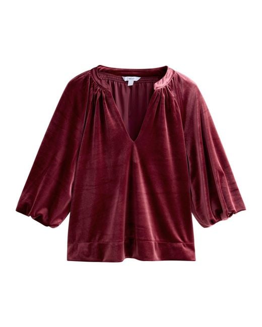 Next Red Bluse