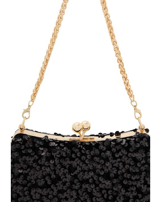 faina Black Handtasche