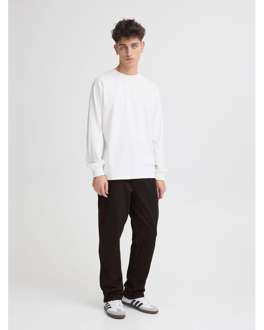 Solid Chinohose Sdtate in Black für Herren