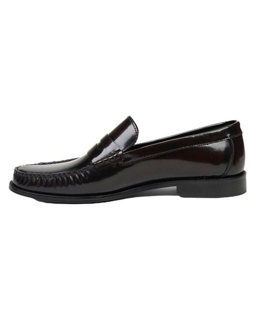 Desa Mokassin Slipper in Black für Herren