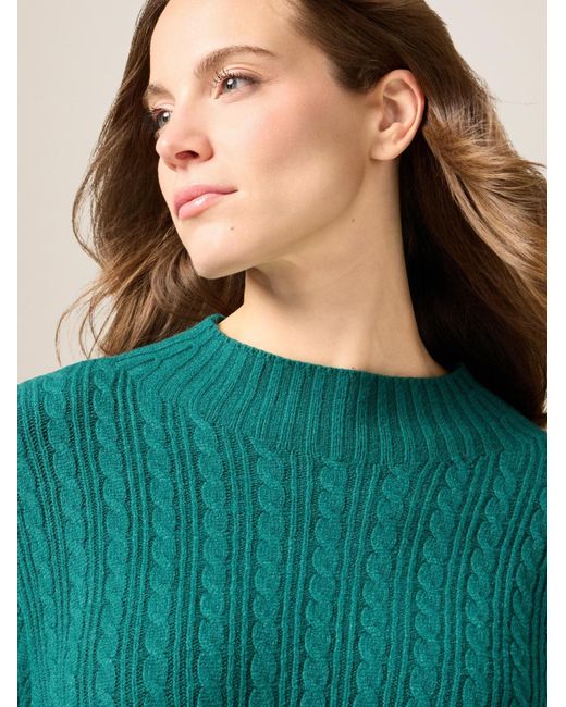 Oltre Green Pullover