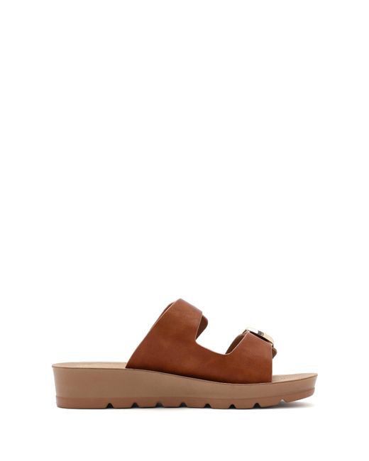Derimod Brown Pantolette