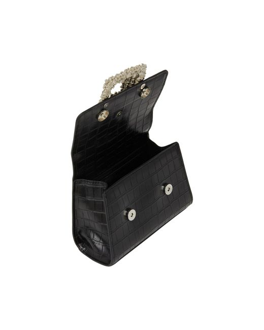 faina Black Handtasche