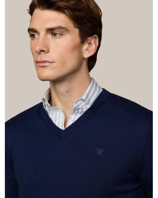 Hackett Jumper Ess in Blue für Herren
