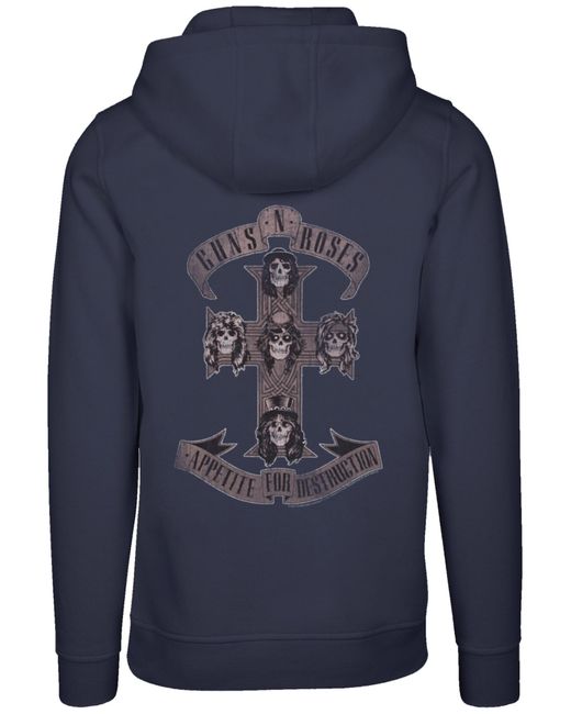 F4NT4STIC Sweatshirt Guns N Roses Appetite For Destruction Sepia in Blue für Herren