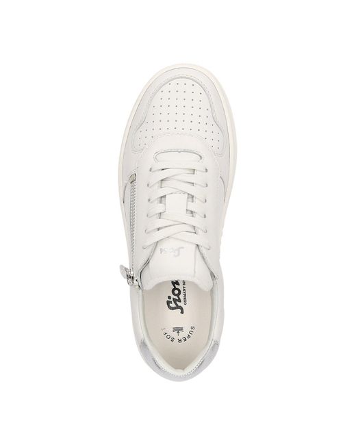 Sioux White Sneaker Tedroso