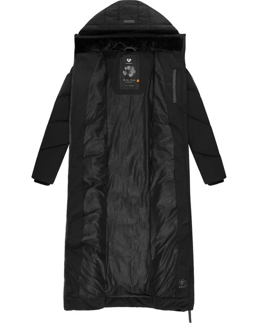 Ragwear Black Funktionsmantel 'Rebelka'