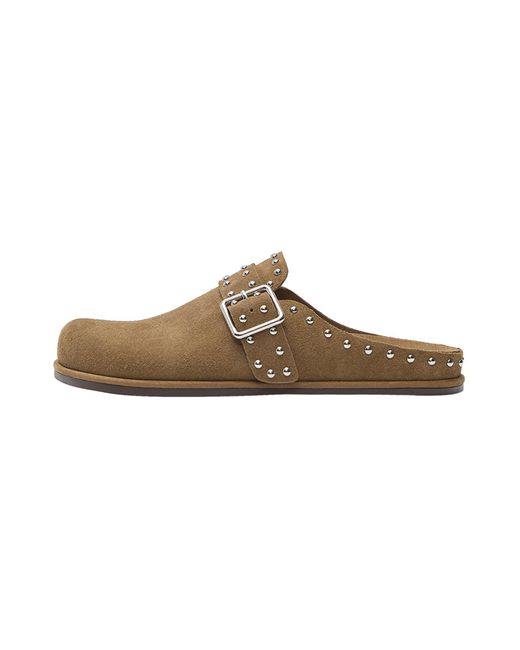 Pull&Bear Brown Pantolette