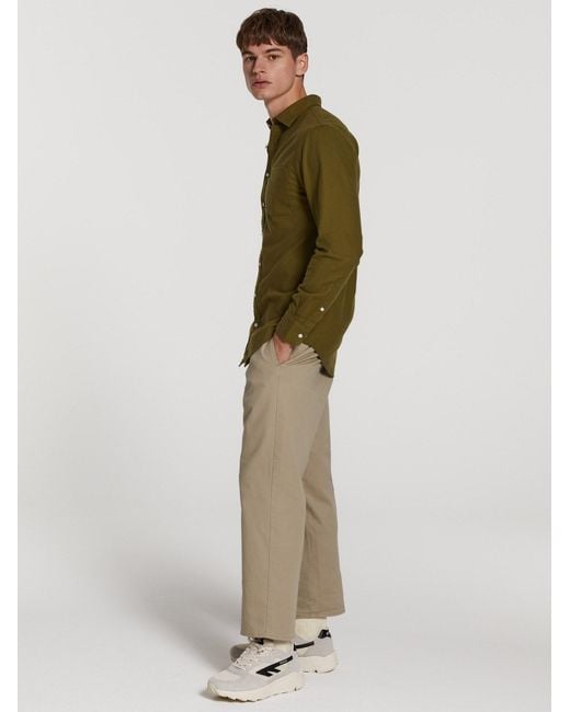 Shiwi Hemd Tyler in Green für Herren