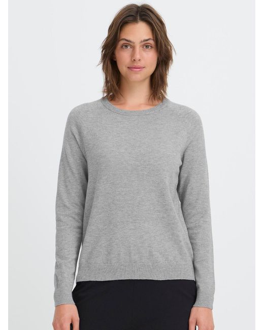 Oxmo Gray Pullover Nora