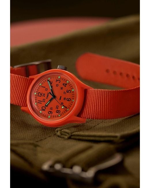 Timex Analoguhr Mk1 in Red für Herren