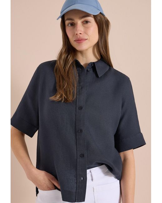 Cecil Blue Bluse