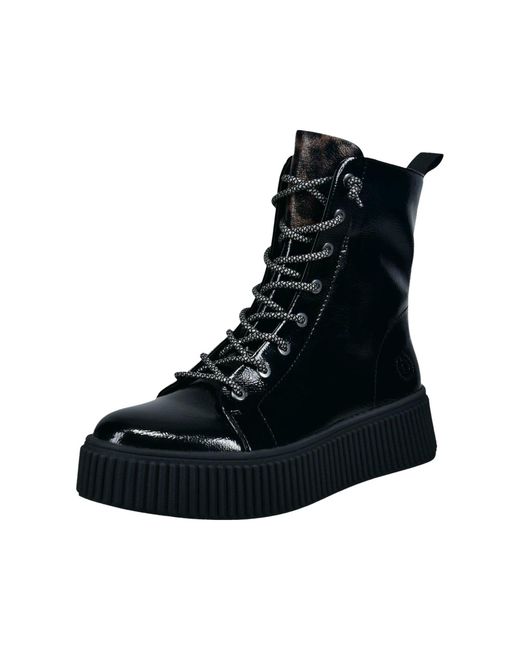 Bugatti Black Schnürstiefelette