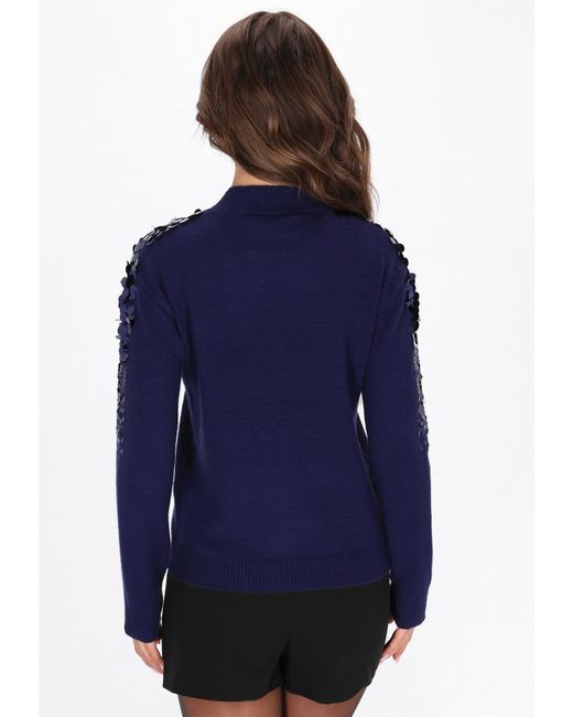 faina Blue Pullover
