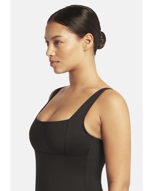 Sea Level Black Badeanzug Essentials