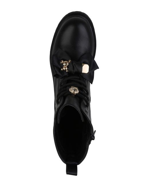 VAN HILL Black Schnürstiefelette 'Ashley'