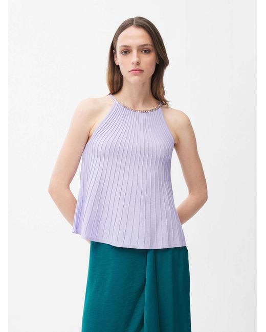 ADL Purple Bluse