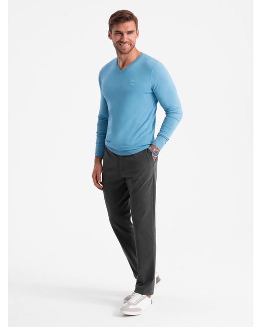 Ombre Pullover in Blue für Herren