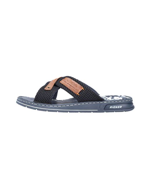 Rieker Pantolette in Blue für Herren