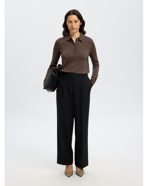 SELECTED Brown Pullover Slfthea