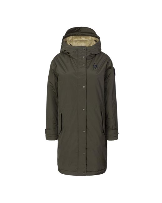 Blauer Multicolor Winterparka Payne