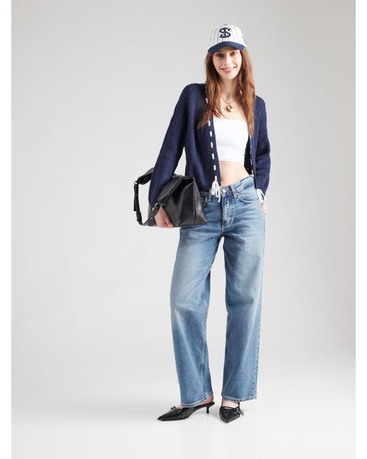 Hollister Blue Strickjacke