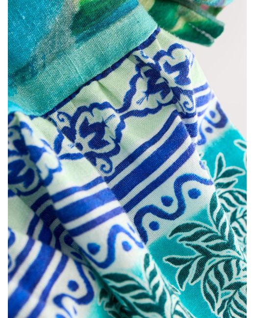 Next Blue Bluse