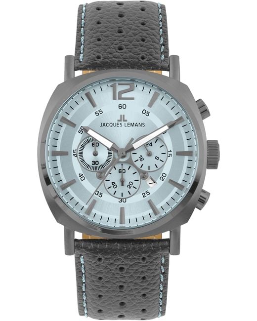 Jacques Lemans Uhr in Gray für Herren