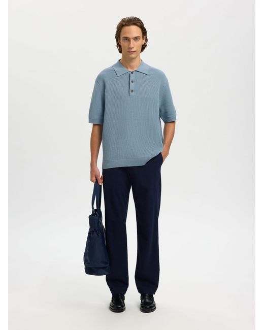 SELECTED Shirt Slhdane in Blue für Herren