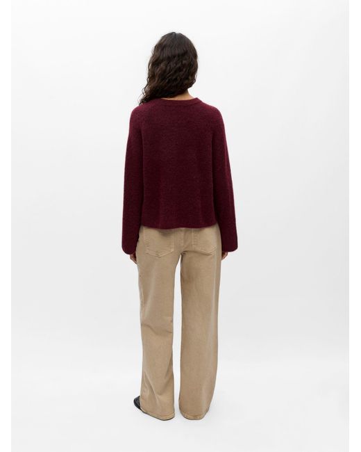 Object Red Pullover Objagate