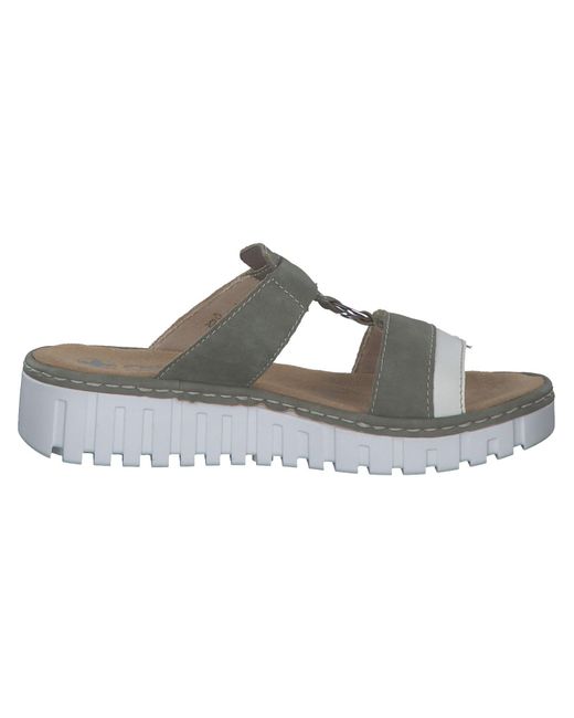 Rieker Gray Pantolette