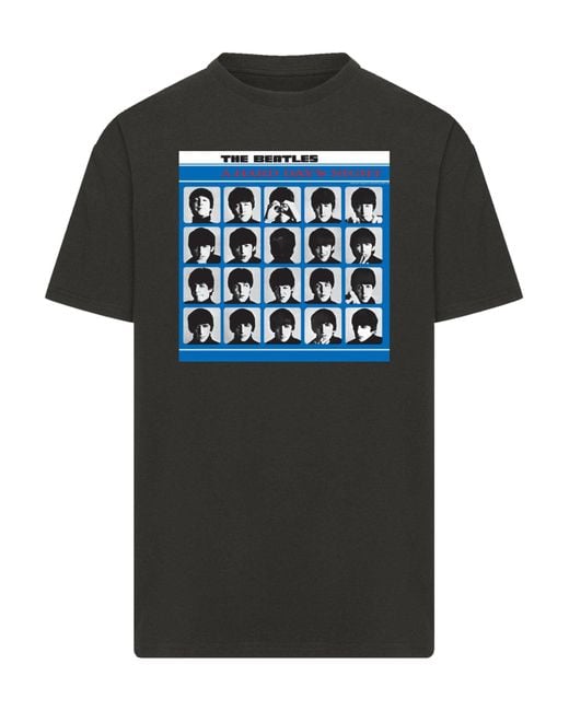 F4NT4STIC T-Shirt The Beatles Retro in Black für Herren