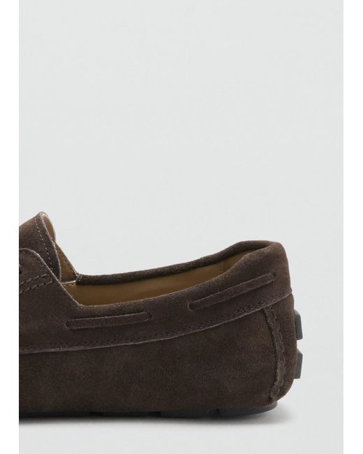 Mango Schnürschuh Driver in Brown für Herren