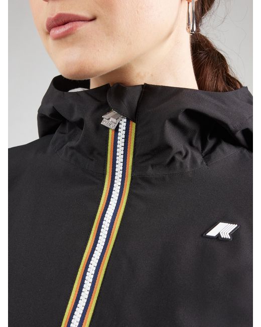 K-Way Black Jacke
