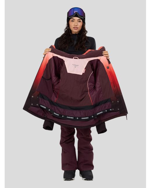 Fundango Red Winterjacke Pumila Padded