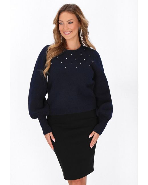 faina Blue Pullover