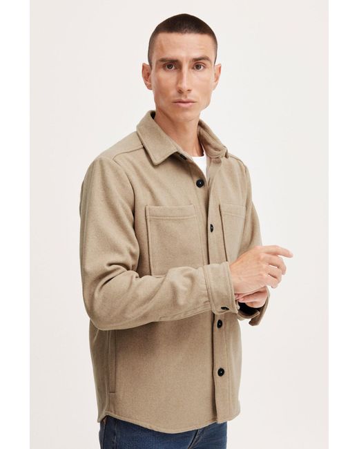 Solid Hemd Tam in Natural für Herren