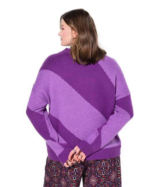 Studio Untold Purple Pullover