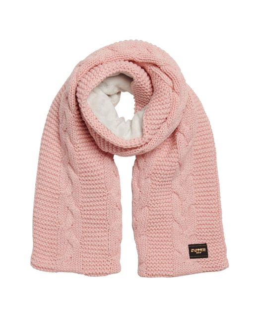 Superdry & Co Pink Schal