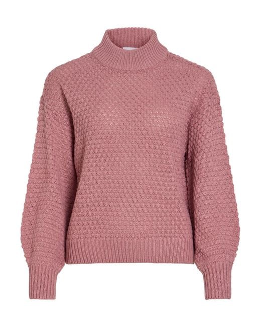 Vila Pink Pullover Viliomy